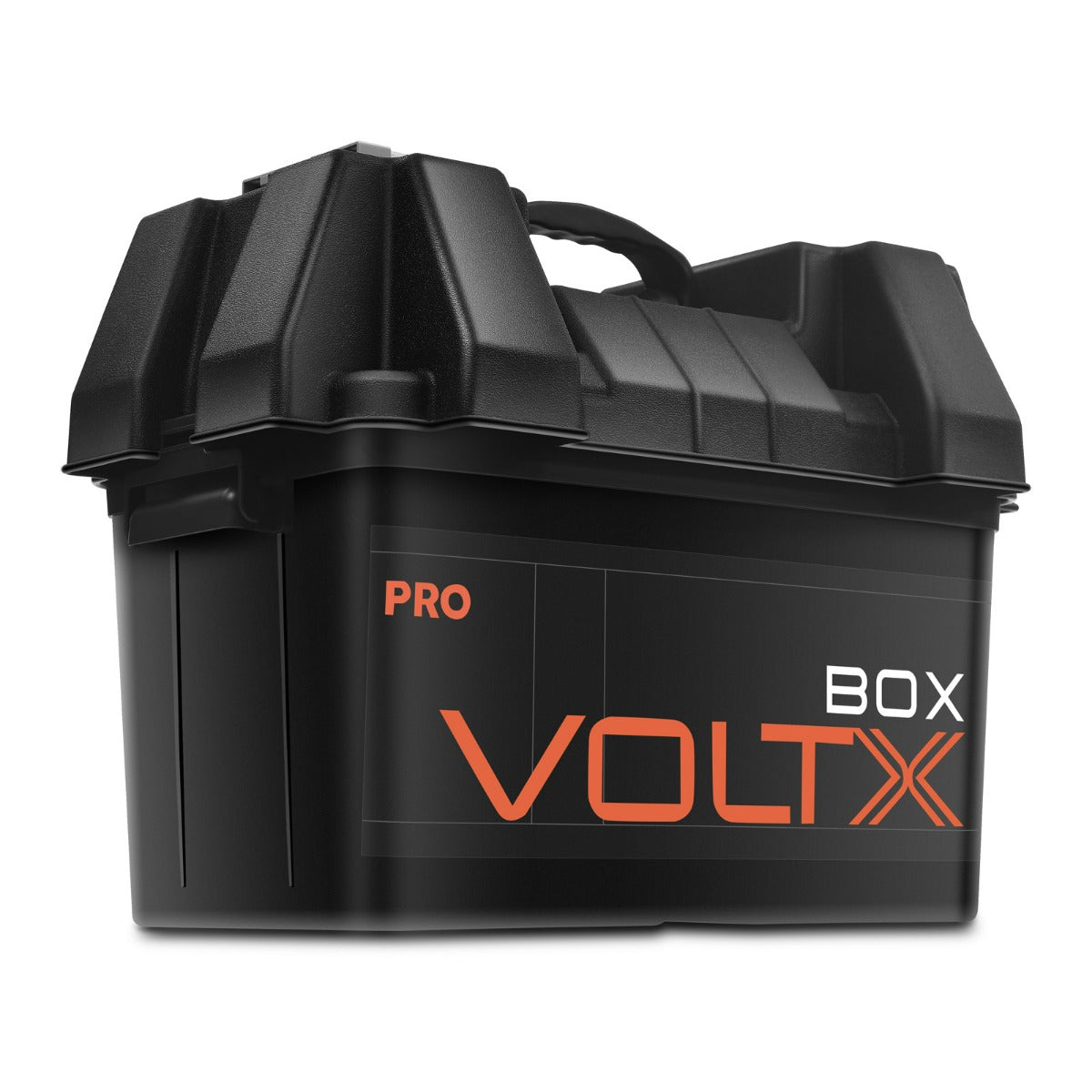 VoltX 12V Battery Box Pro with Dual USB & Cig Socket
