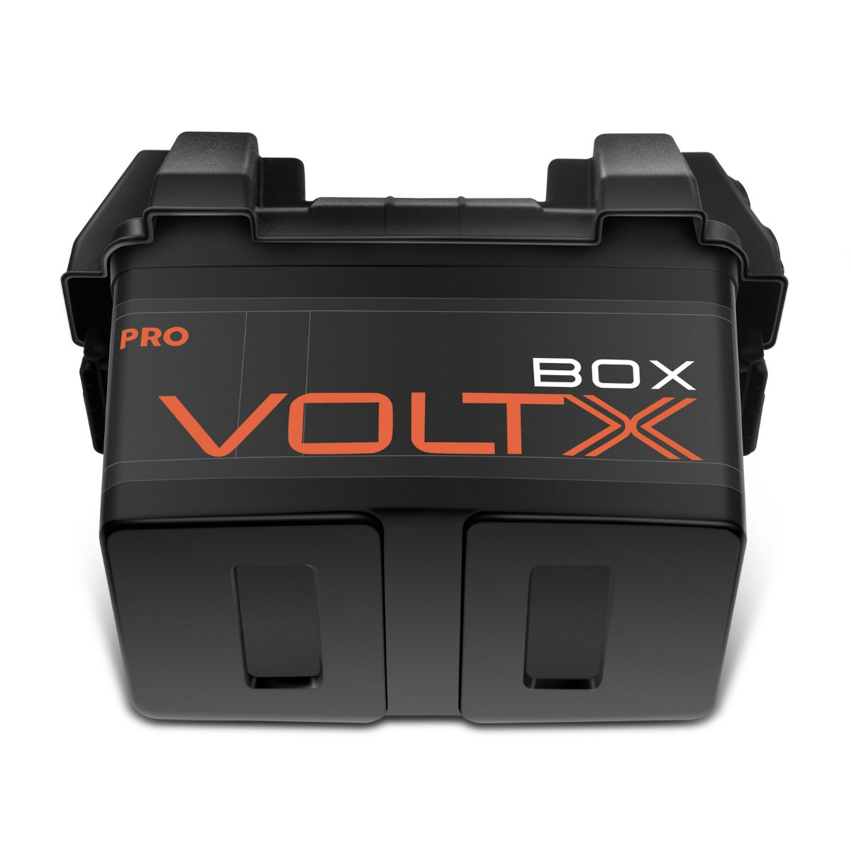 VoltX 12V Battery Box Pro with Dual USB & Cig Socket