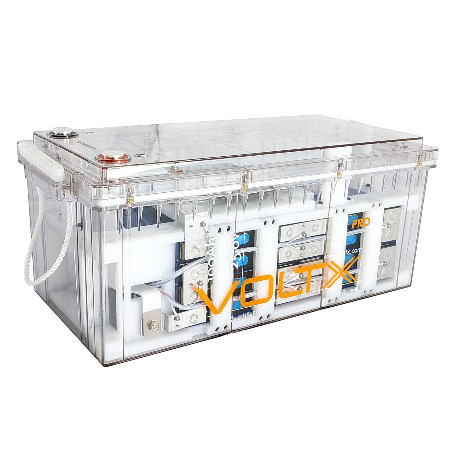 VoltX 24V 100Ah Pro LiFePO4 Battery