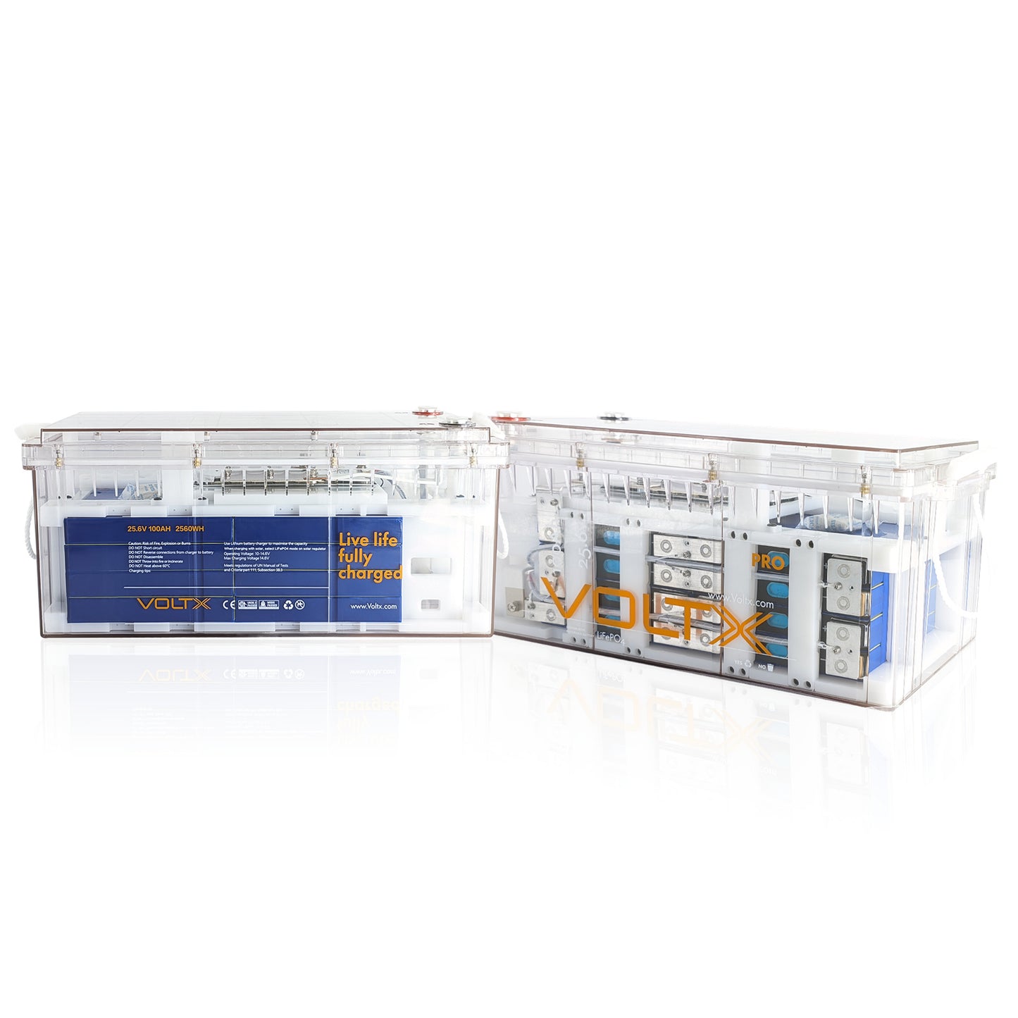 VoltX 24V 100Ah Pro LiFePO4 Battery
