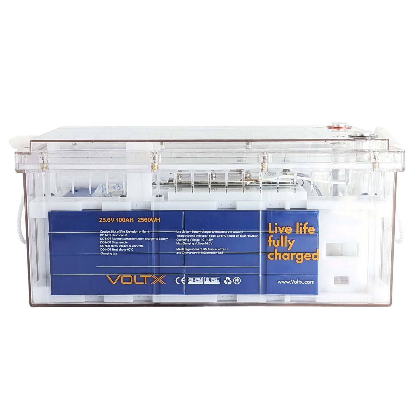VoltX 24V 100Ah Pro LiFePO4 Battery