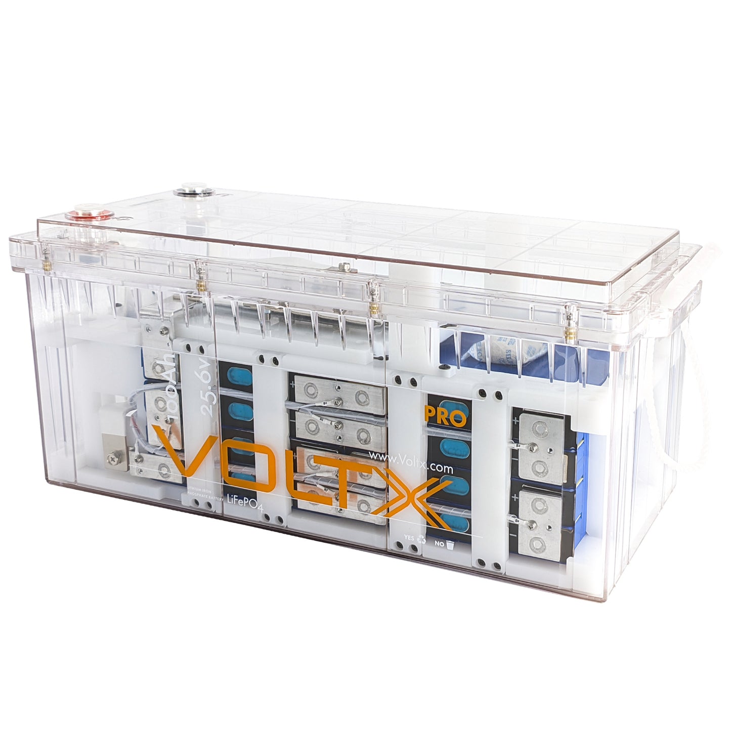 VoltX 24V 100Ah Pro LiFePO4 Battery
