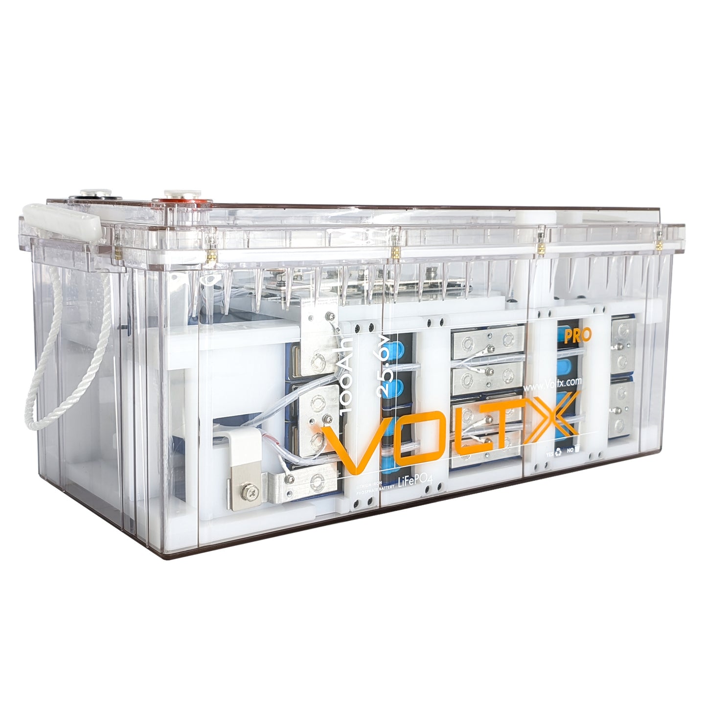 VoltX 24V 100Ah Pro LiFePO4 Battery