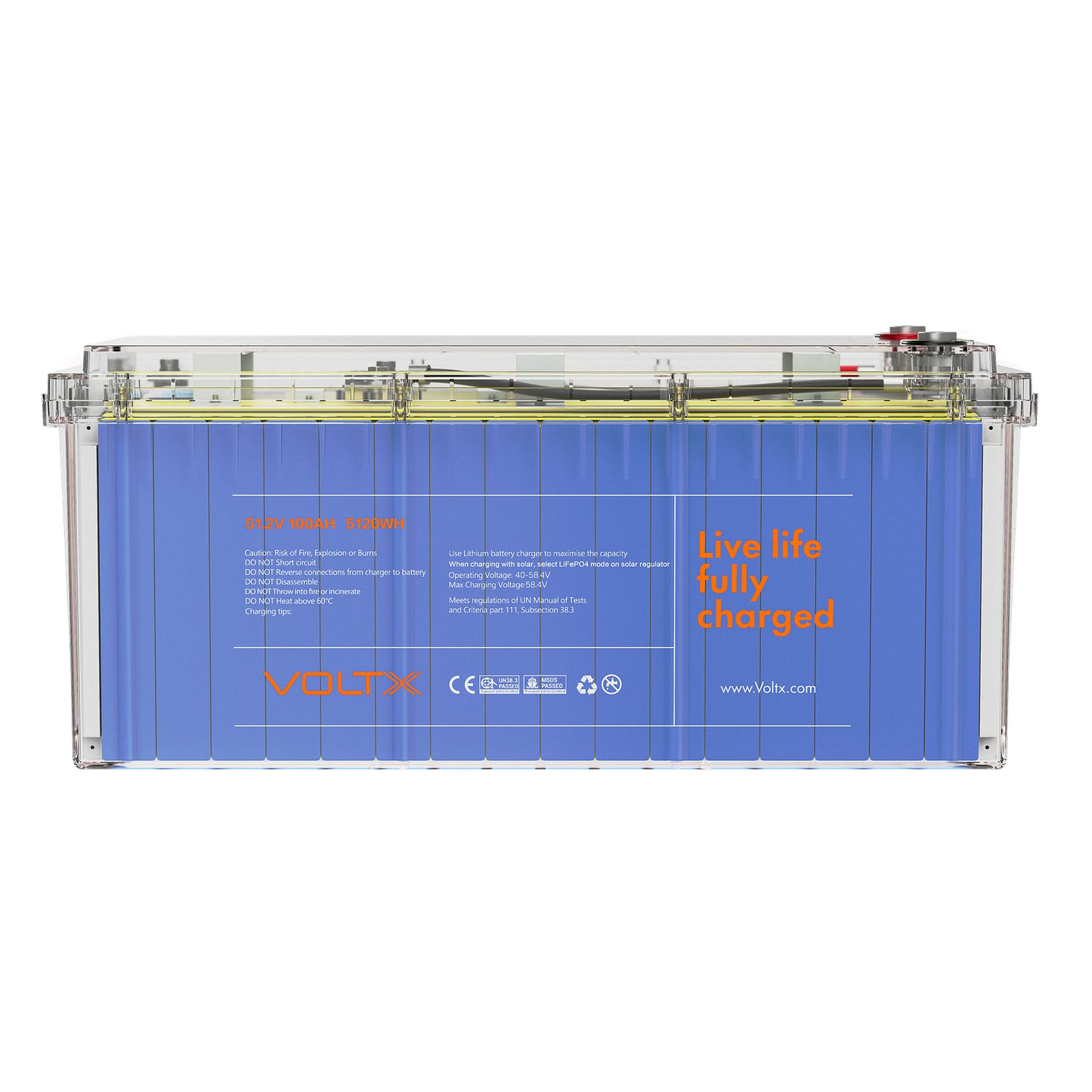 VoltX 48V 100Ah ProLiFePO4 Battery