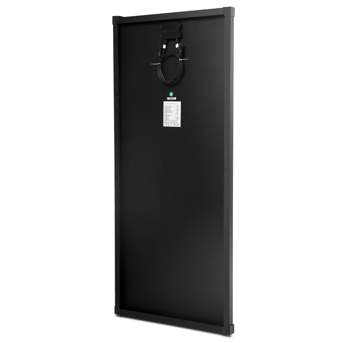 VoltX 12V 200W Fixed Solar Panel Black Frame