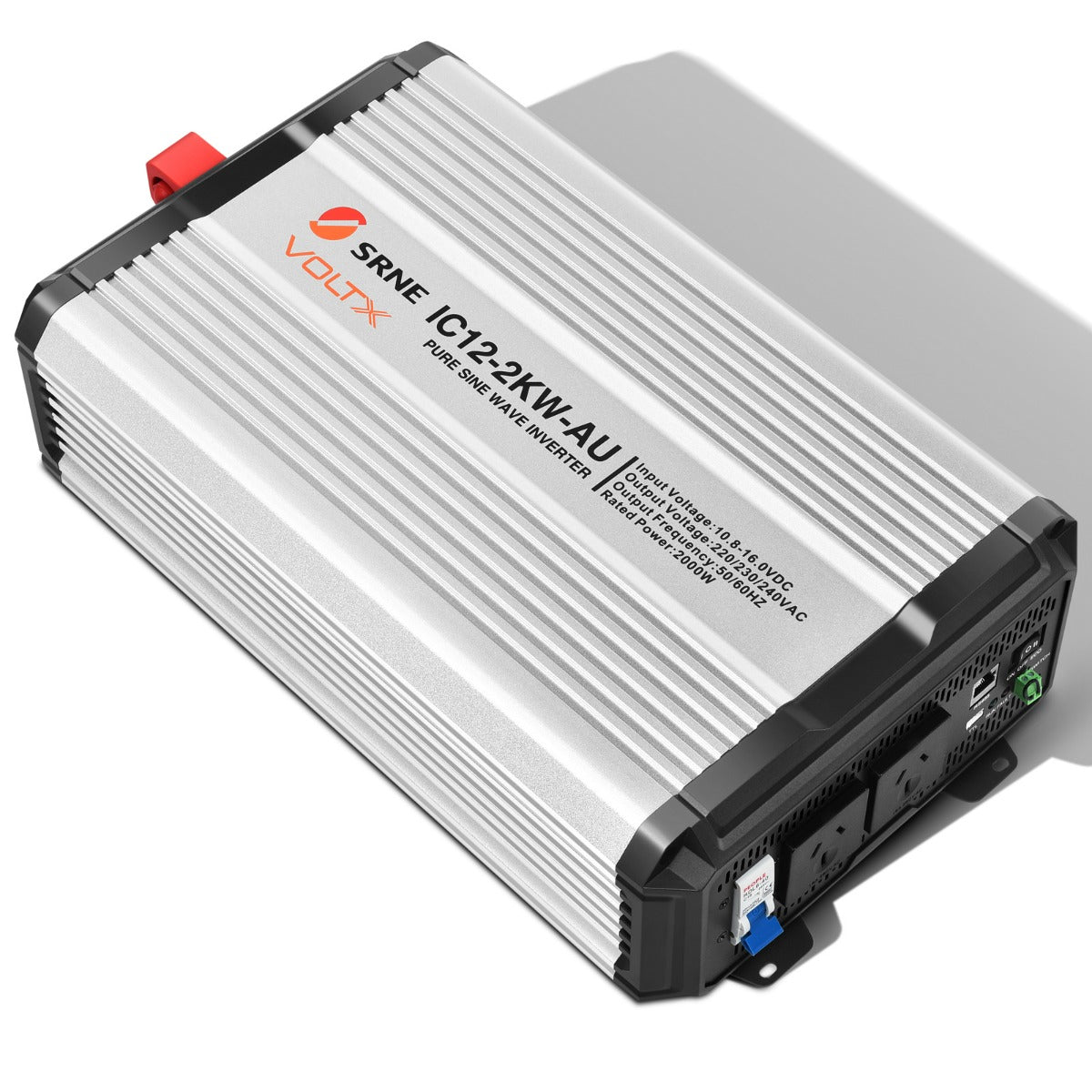 VoltX 12V 2KW Pure Sine Wave Inverter + FREE VoltX Inverter LCD Display