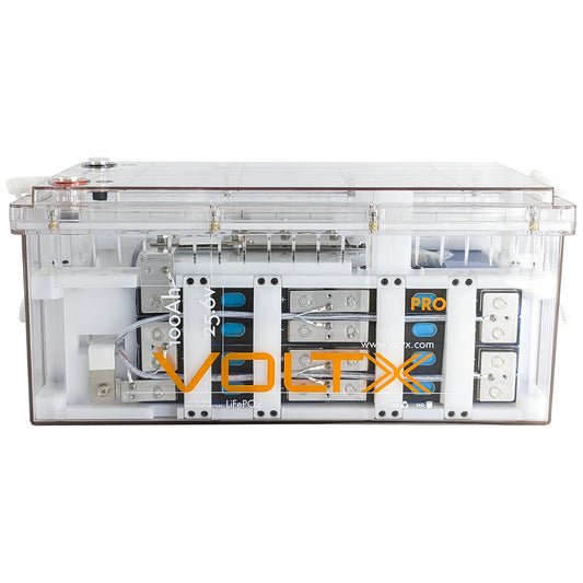 VoltX 24V 100Ah Pro LiFePO4 Battery